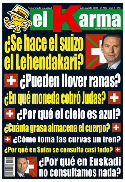 Portada El Karma VERANO 2008 - Nº 105