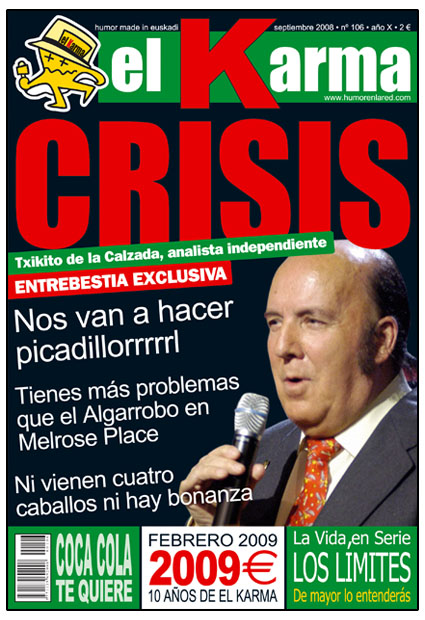 Portada El Karma SEPTIEMBRE 2008 - Nº 106