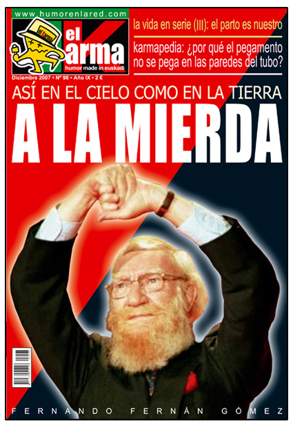 Humorenlared.com Portada 98 DICIEMBRE 2007