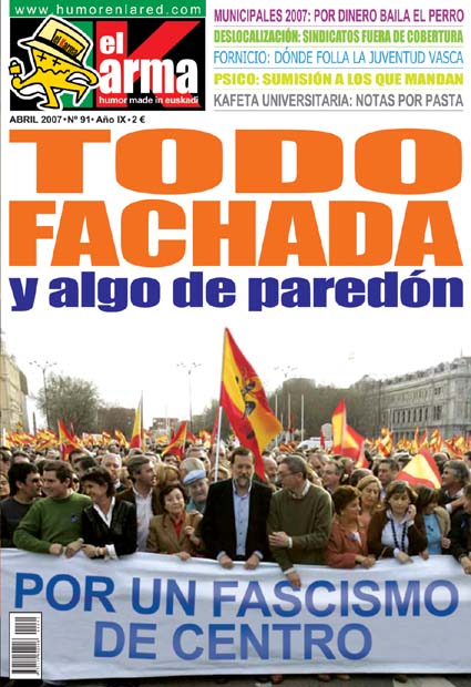 Humorenlared.com Portada 91 Abril 2007