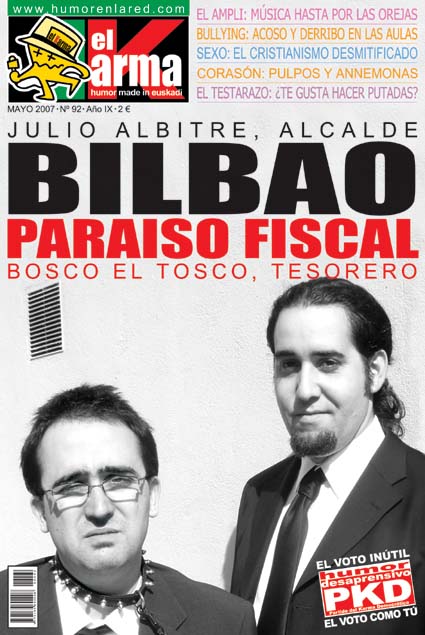 Humorenlared.com Portada 92 Mayo 2007
