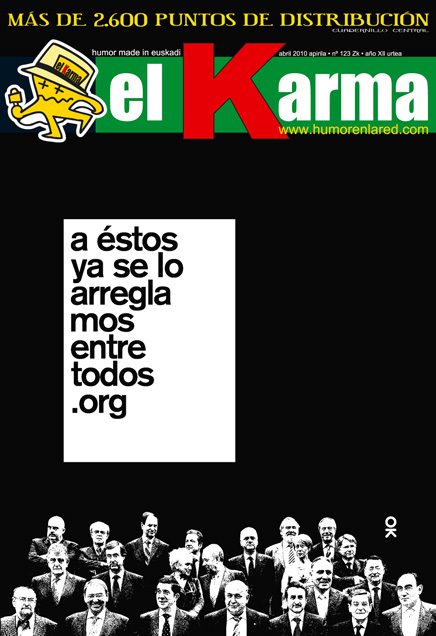 Portada El Karma ABRIL 2010- Nº 123