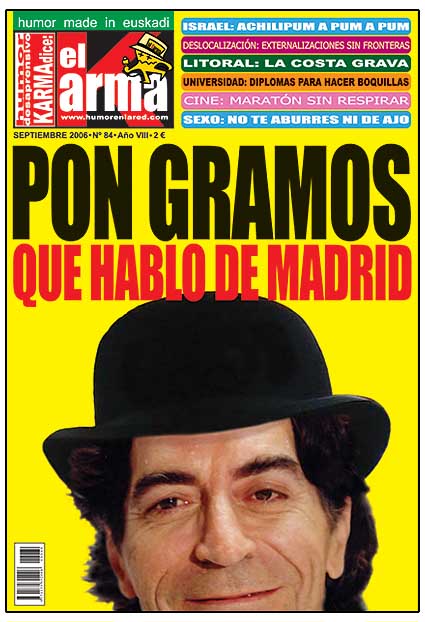 Humorenlared.com Portada 84 Septiembre 2006