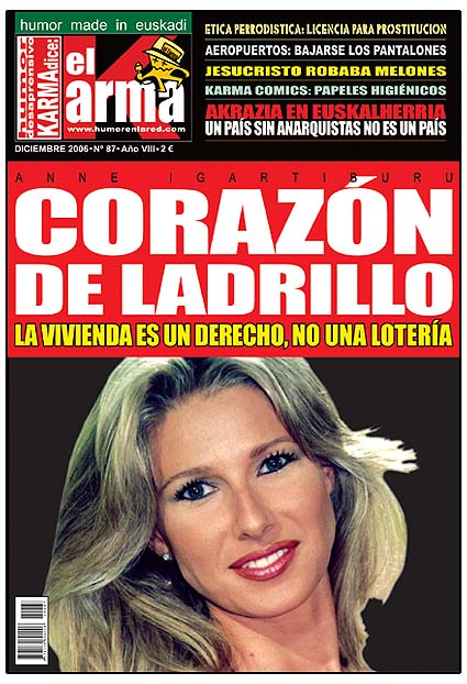 Humorenlared.com Portada 87 Diciembre 2006