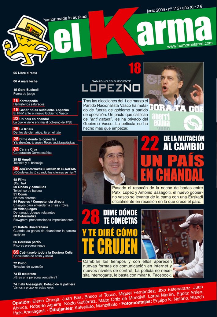 Sumario El Karma 115