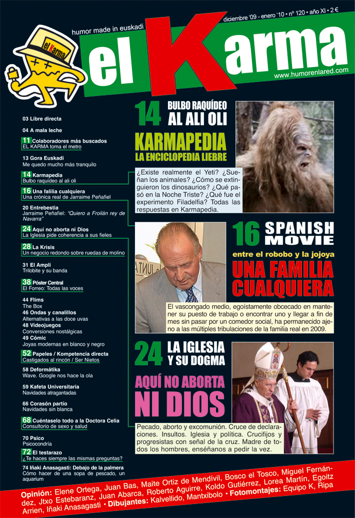 Sumario El Karma 120