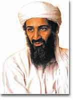 Bin Laden disfrazado en Alcoy