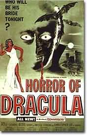 "El Horror de Drácula", Hammer Films 1958